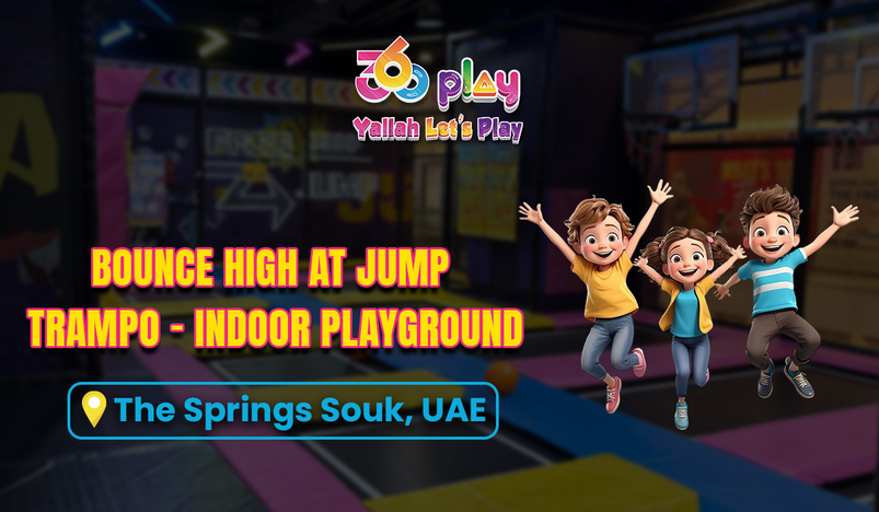 Indoor Playground in UAE - Jump Trampo 
